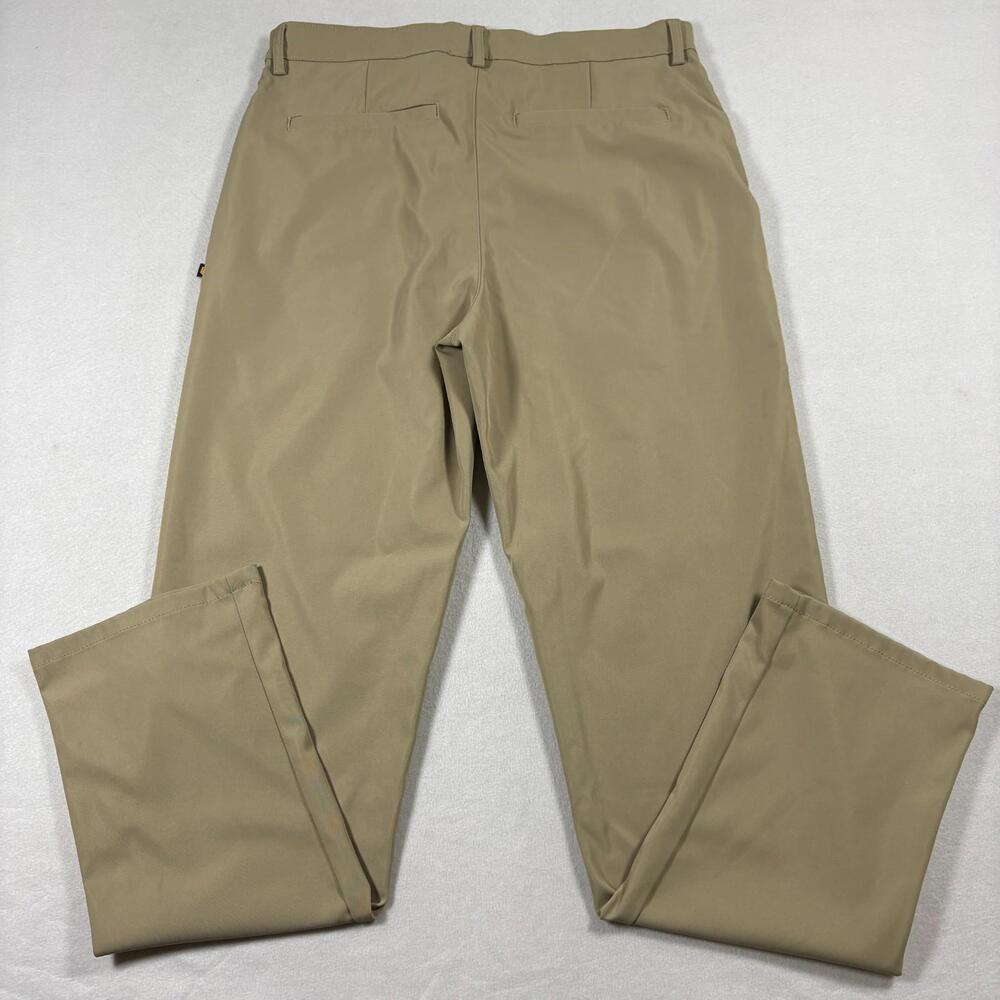 Dennis Mens Khaki Straight Fit Work Pants Size 32x30 Durable Classic Chino - Picture 9 of 9